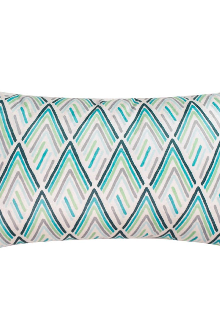 Capa de Almofada Baguete Suede Veludo Grécia 25cm x 42cm - Verde