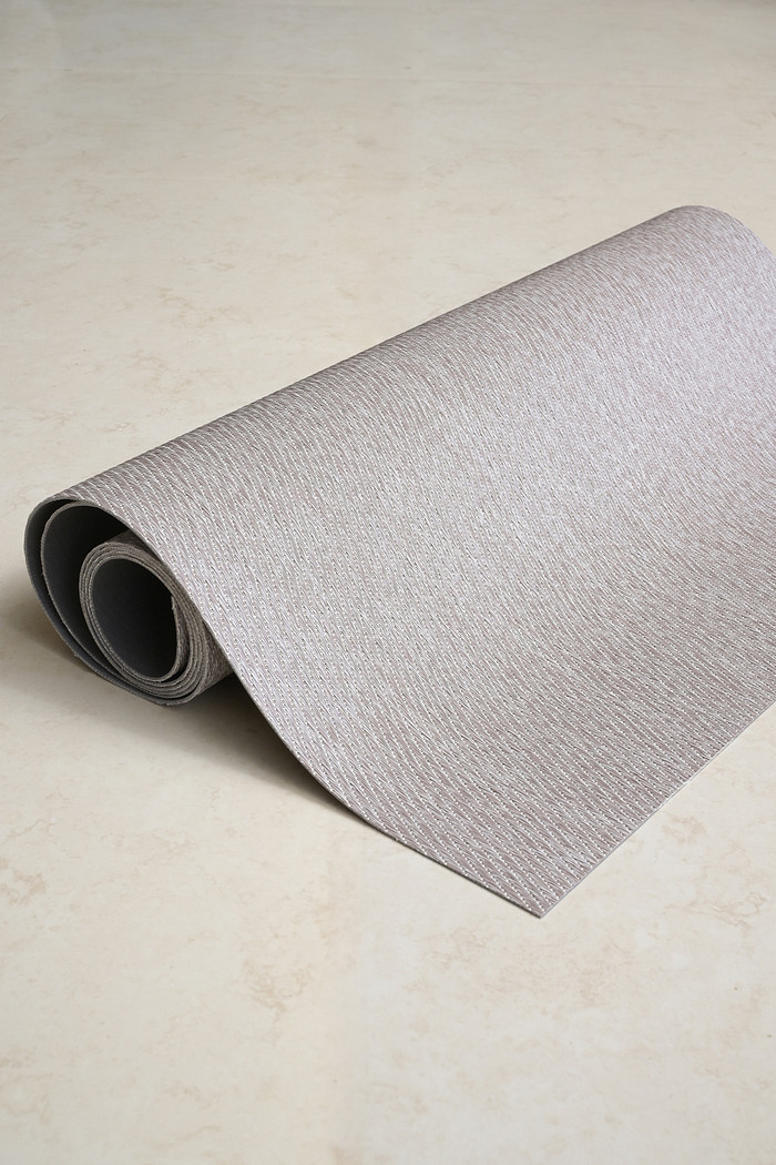 Tapete Passadeira PVC Antiderrapante Cotele Bege 65x400