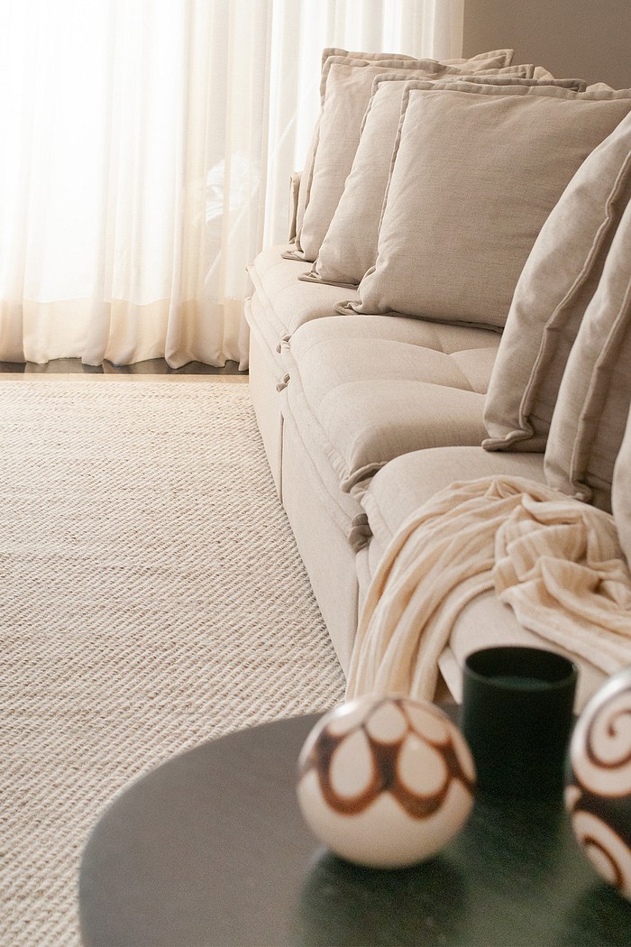 Tapete Indiano Artesanal Algodão e Lã Imara 300x400