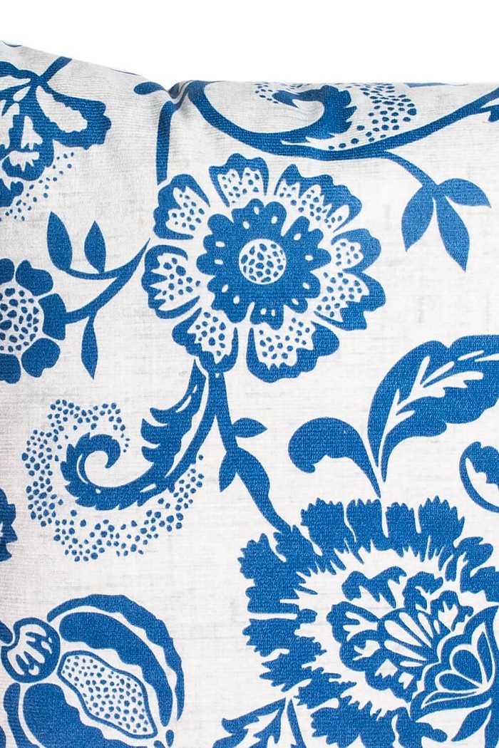 Capa de Almofada Suede Portuguesa 55cm x 55cm - Azul