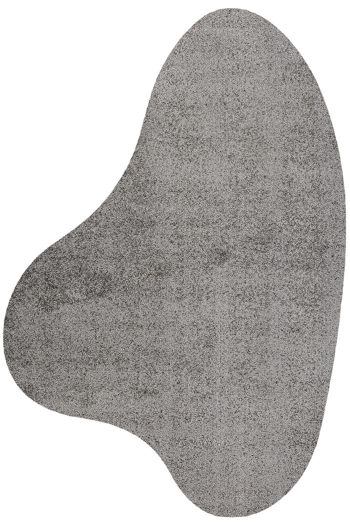 Tapete Organico 140x200 Liso Chumbo 05