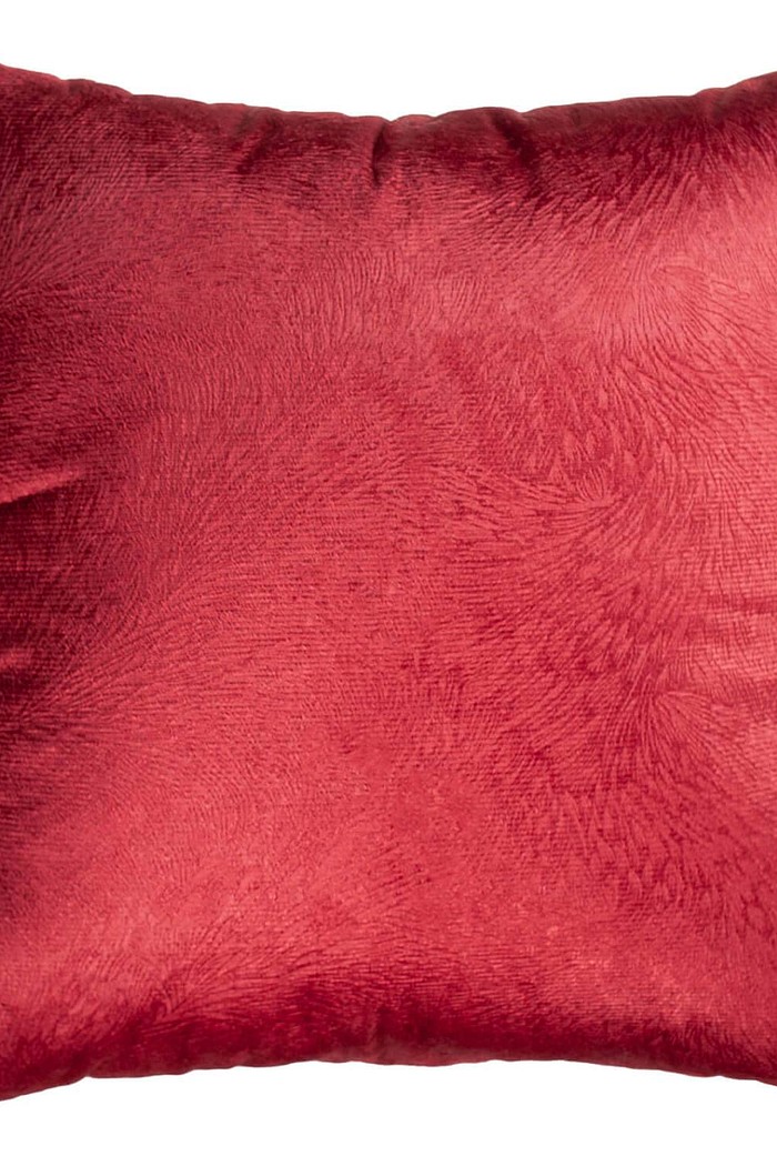 Capa de Almofada Suede Liso Texturizado 45cm x 45cm - Terracota