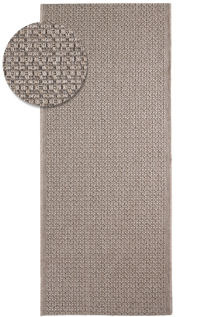 Tapete Passadeira Sisal Sintetico Ibiza Sevena 70x180