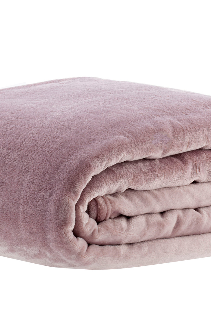 Cobertor Casal 300g Flanel Aveludado Lucerna - Rose