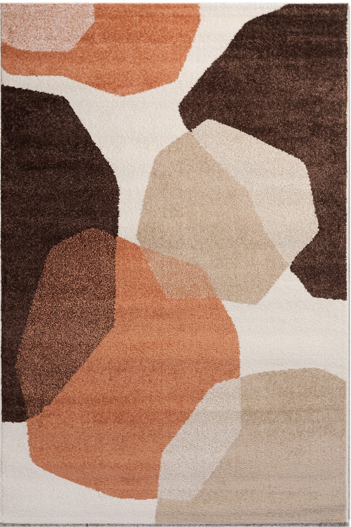 Tapete para Sala Essenciais Organico Pedras Terracota 200x250