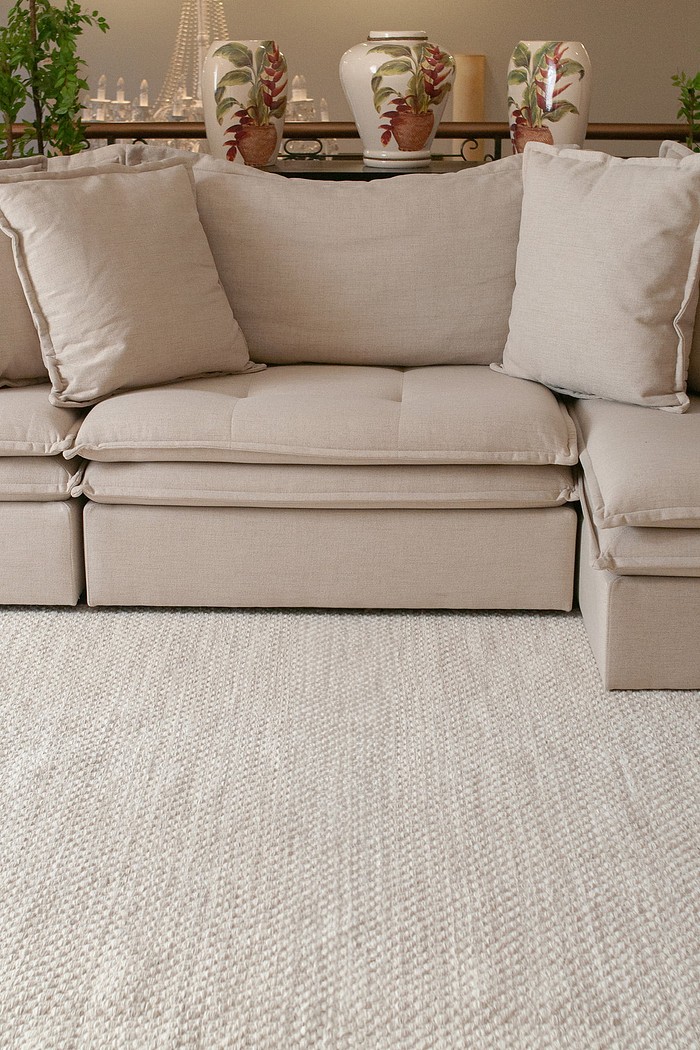 Tapete Indiano Artesanal Algodão e Lã Zurih 140x200