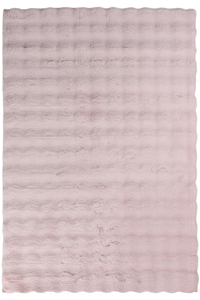 Tapete Pele de Coelho Livy Rose 100x150
