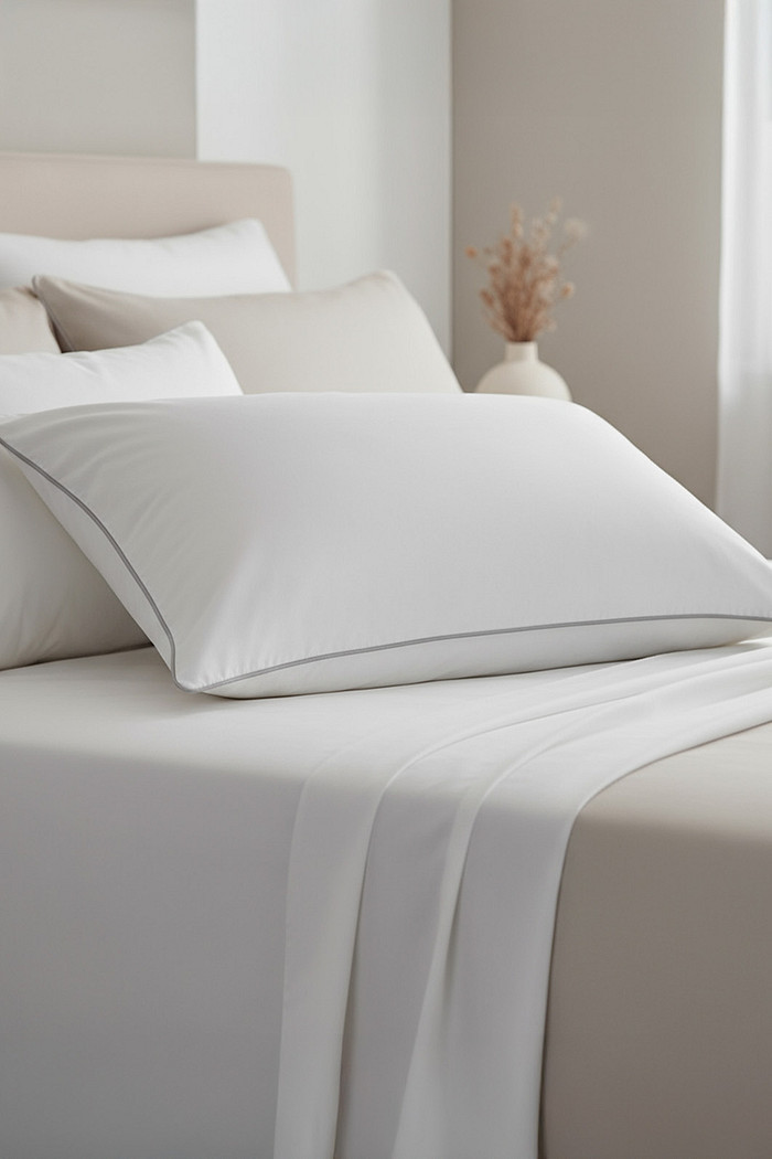 Travesseiro Toque de Pluma Percal 233 fios · 1000g · Lavável