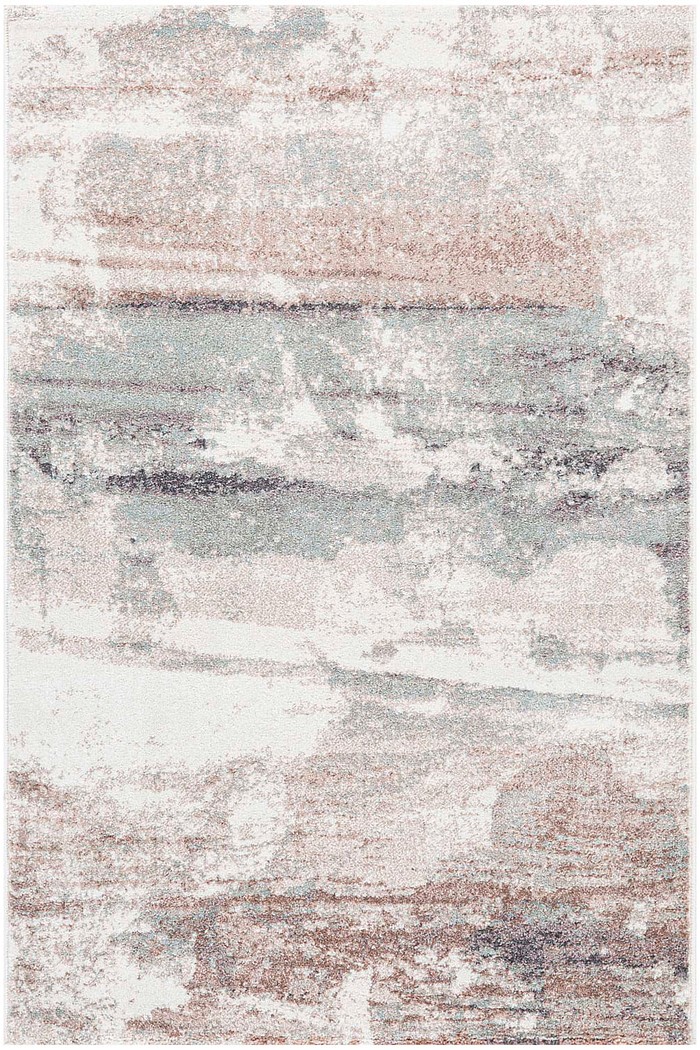 Tapete para Sala Grande Hathor Estonado Off White 100x140