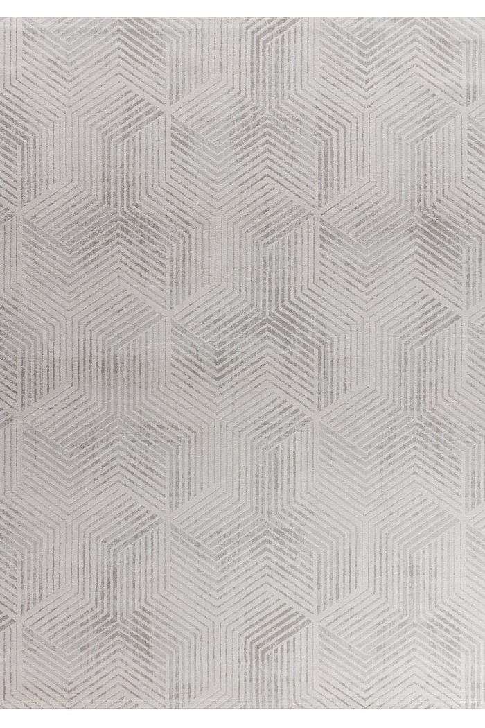 Tapete de Sala Turco Magnific Eve Estonado - Cinza 200x250