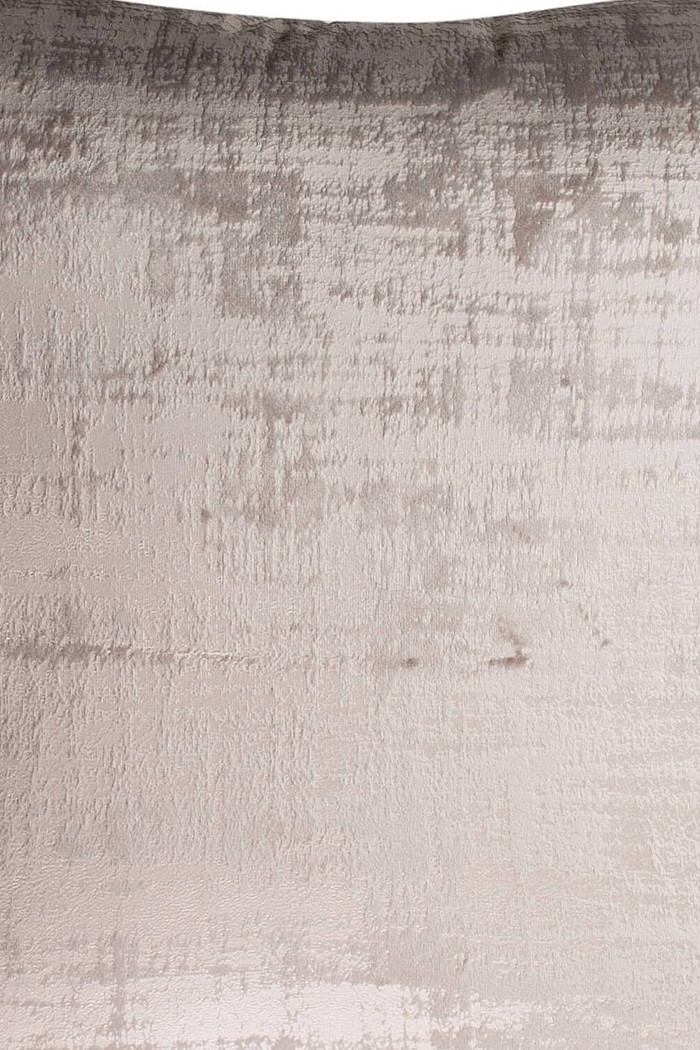 Capa de Almofada Veludo Liso Texturizada 55cm x 55cm - Cinza