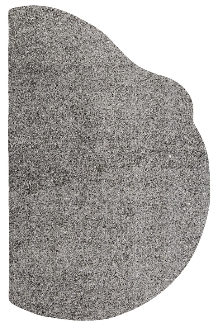 Tapete Organico 140x200 Liso Chumbo 03