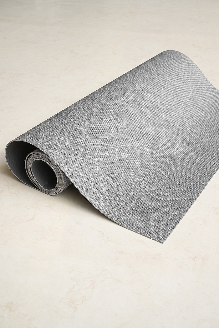 Tapete Passadeira PVC Antiderrapante Cotele Taupe 65x250