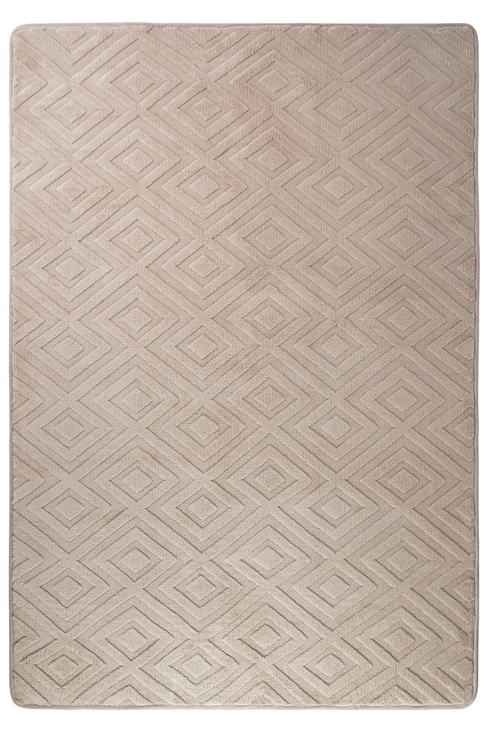 Tapete Microfibra SuperSoft Pequim 140x200 - Lotus Bege