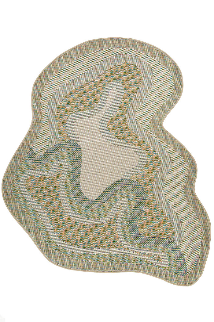 Tapete Organico 140x200 Sisal Sintetico Amalfi River