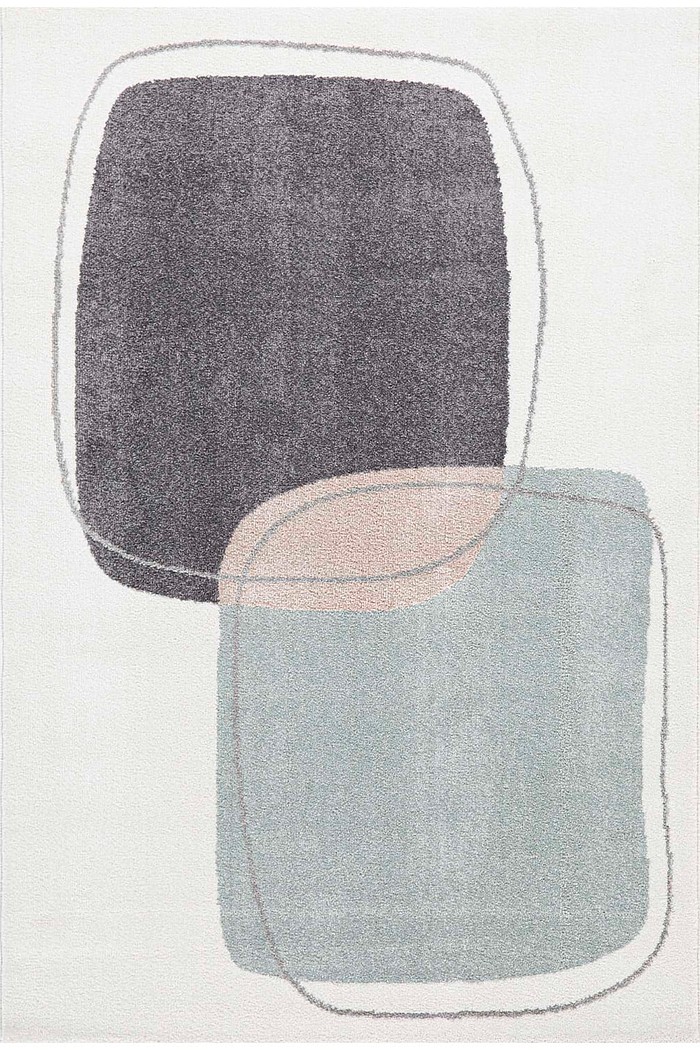 Tapete para Sala Grande Hathor Organico Off White 250x350