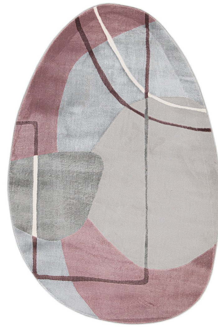 Tapete Organico Sala e Quarto Unique Rose e Cinza 240x300