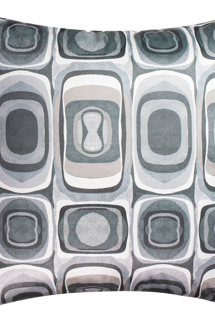 Capa de Almofada Suede Veludo Pedras 45cm x 45cm - Verde