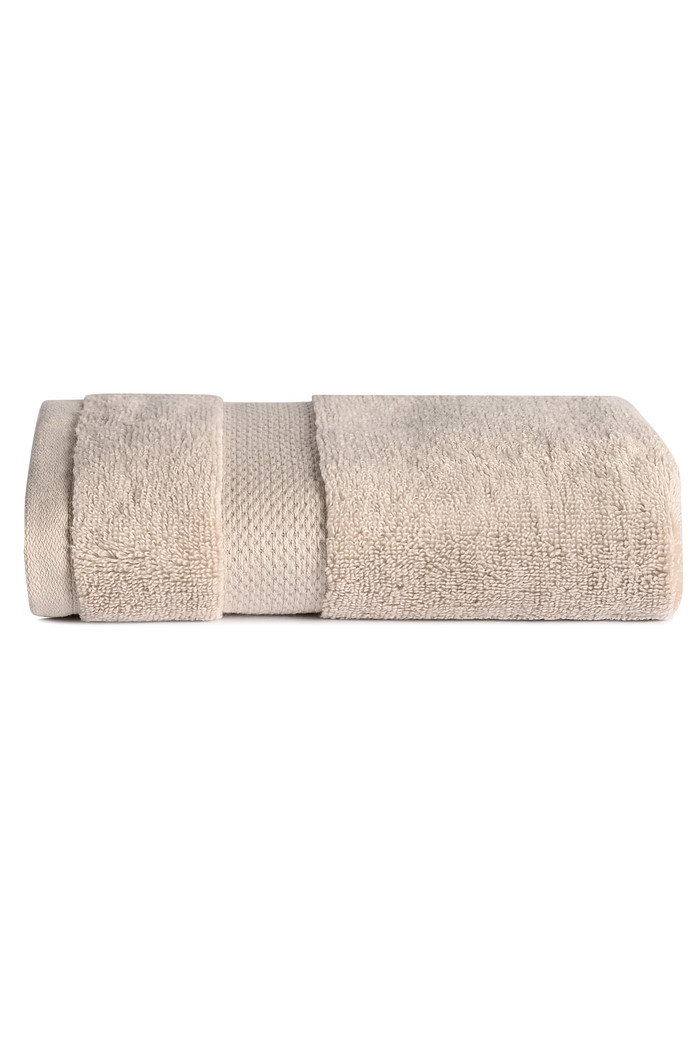 Toalha Rosto 500g Super Soft Zero Twist Bege 50Cm X 70Cm