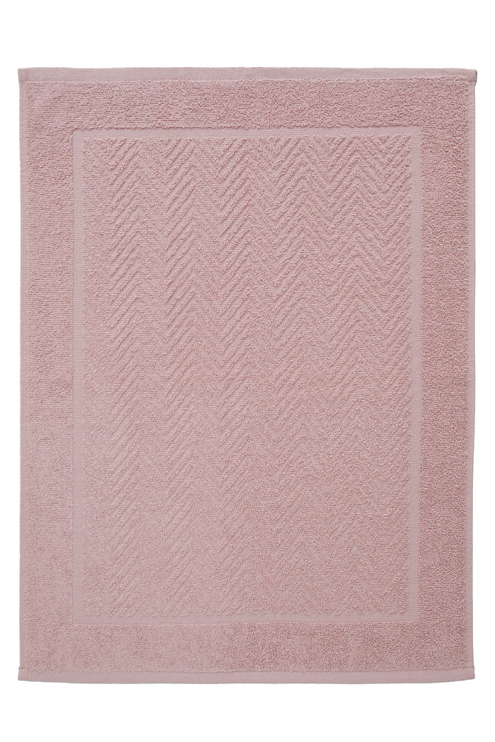 Toalha de Piso Felpudo 50x70cm 650g/m2 Rosa