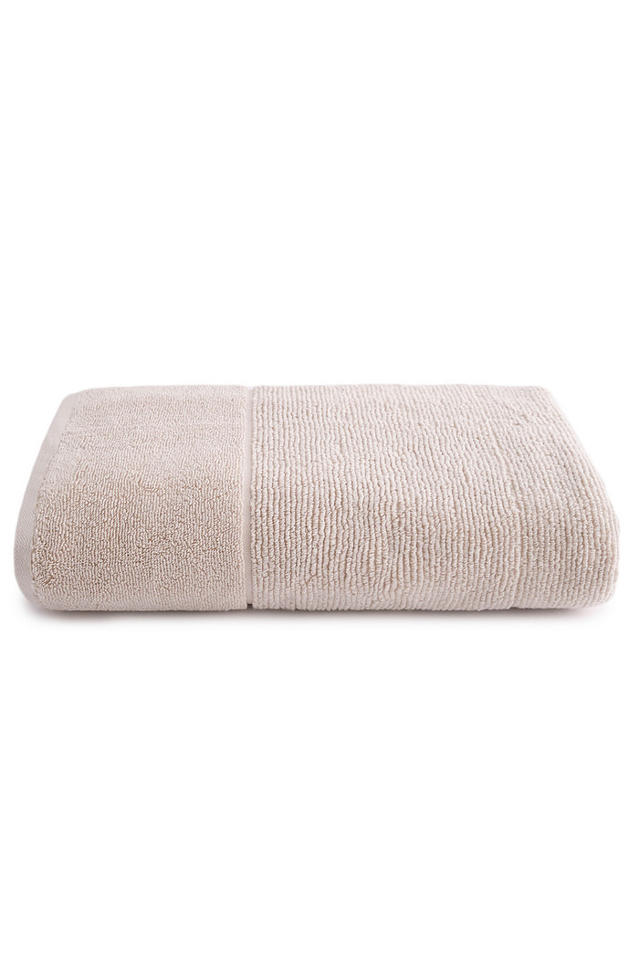 Toalha Banhão 500g Super Soft Zero Twist Frapê 80cmx150m Bege