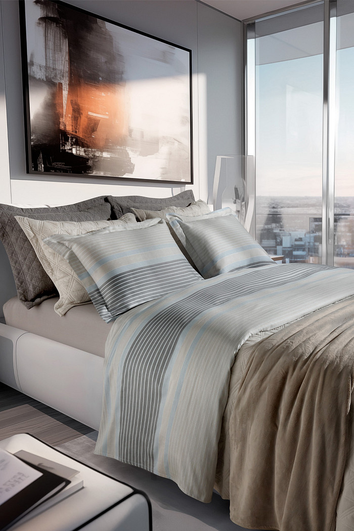 Jogo de Cama King Cetim 300 Fios 100% Algodão Valença