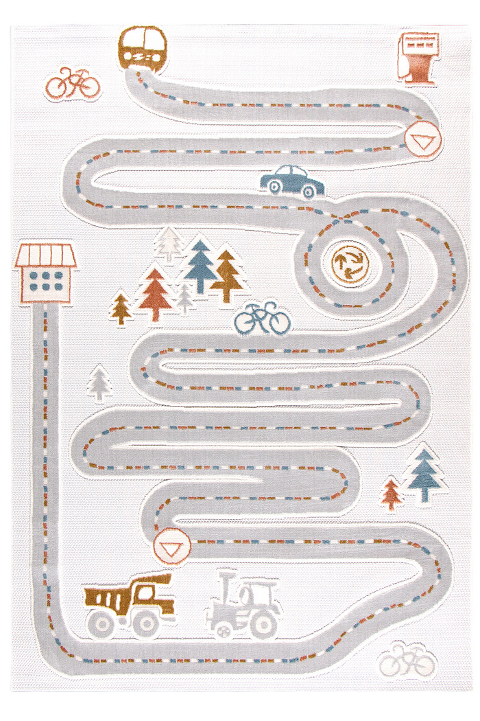 Tapete Infantil Pedagógico Redondo 1,50m Buba