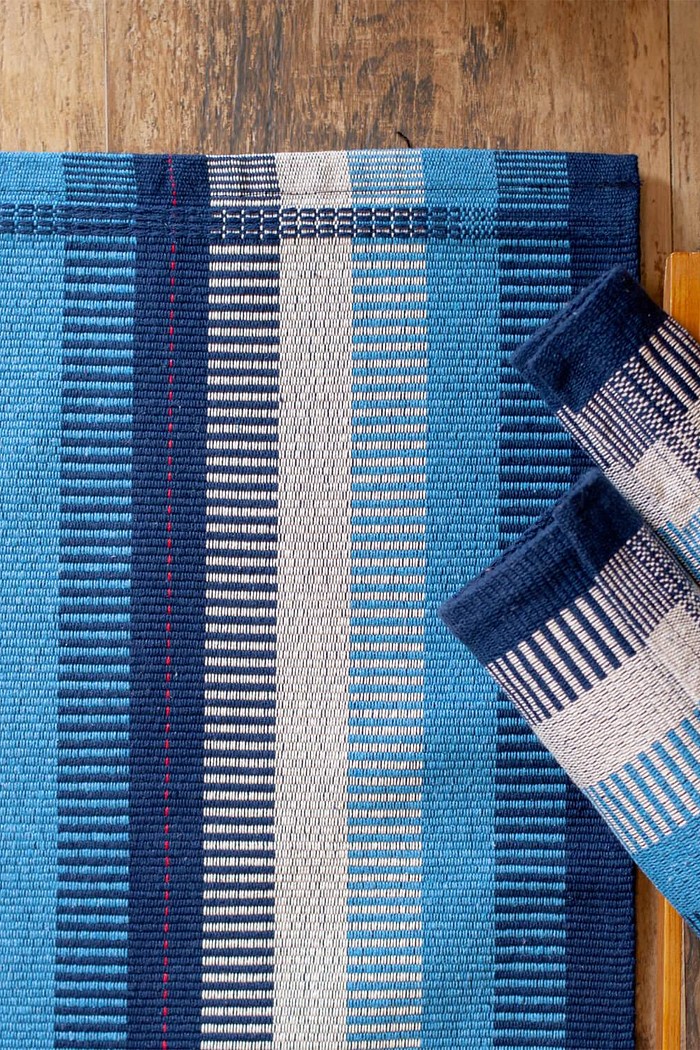 Kit de Cozinha 3 Peças Cacto Azul