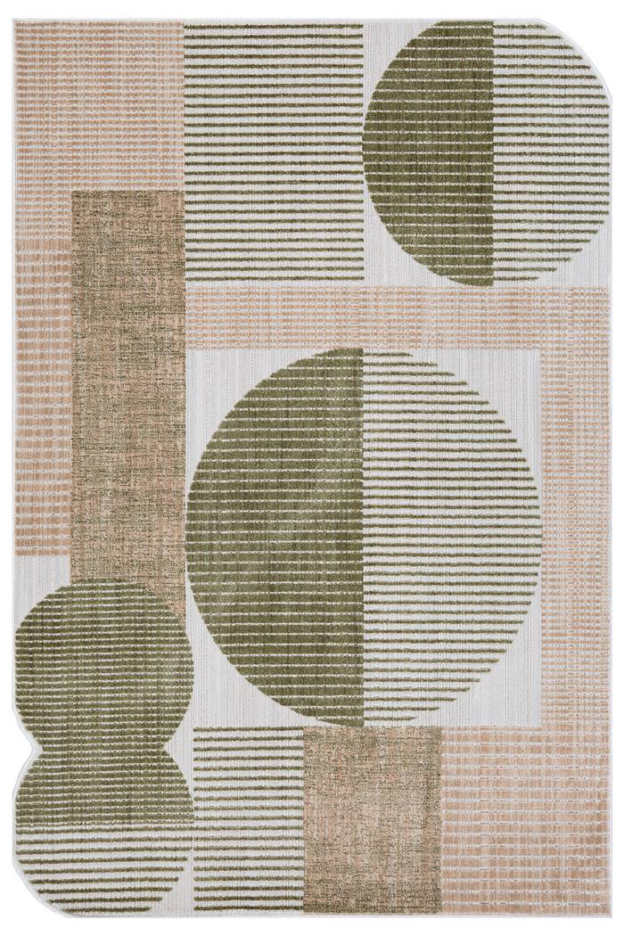 Tapete para Sala 140X200 Leone Cactus Verde