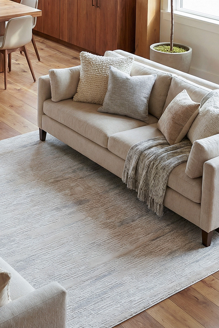 Tapete 100x140 Sharm Cotele Cinza