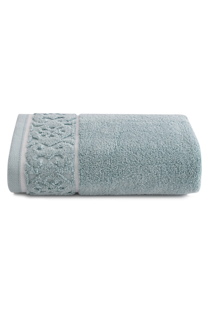 Toalha Rosto 500g Super Soft Zero Twist Arabesco 50cmx70cm Verde