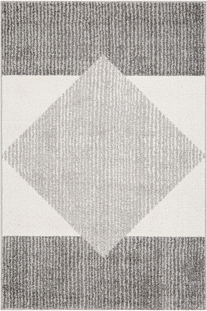 Tapete para Sala Grande Essenciais Taru Cinza  200x300