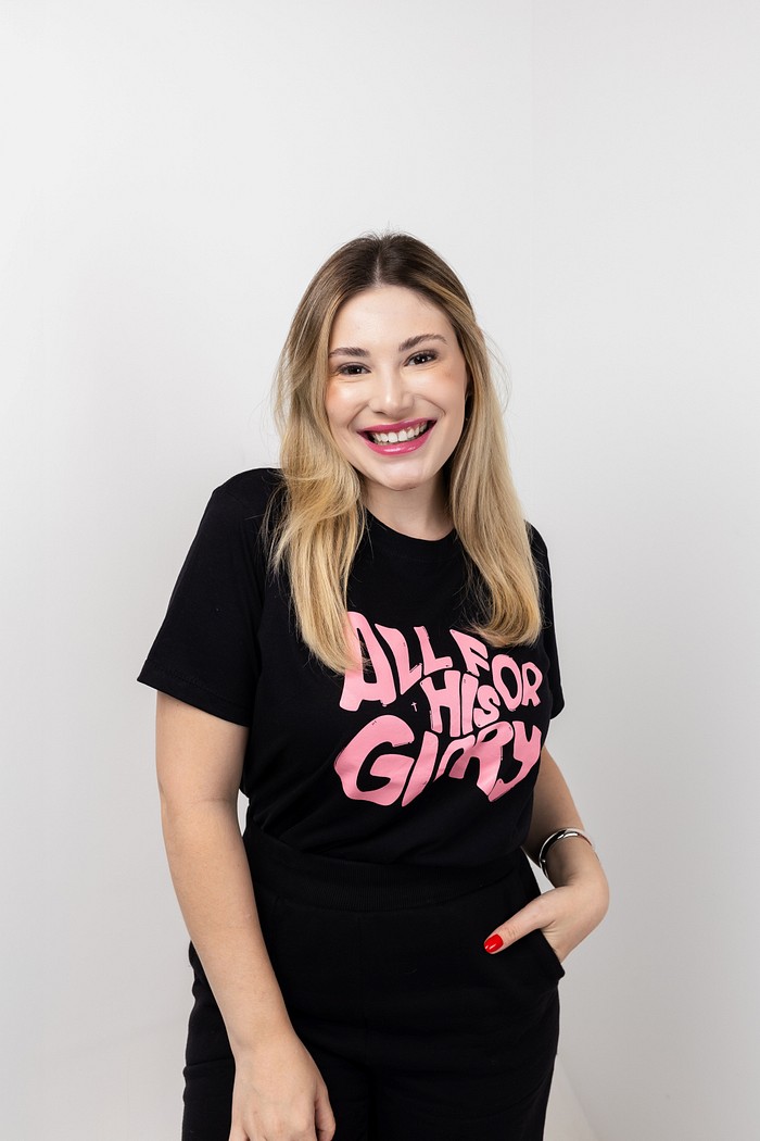 T-shirt  All is for you glory