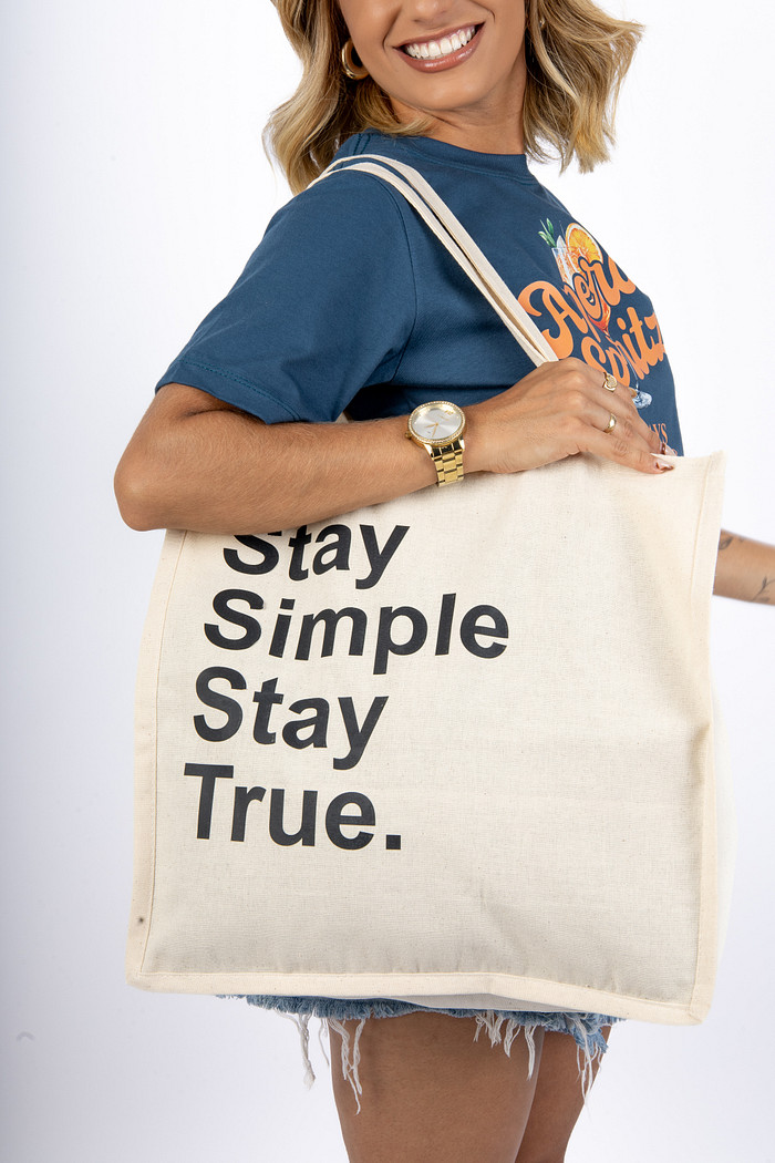ECOBAG Stay Simple Stay True
