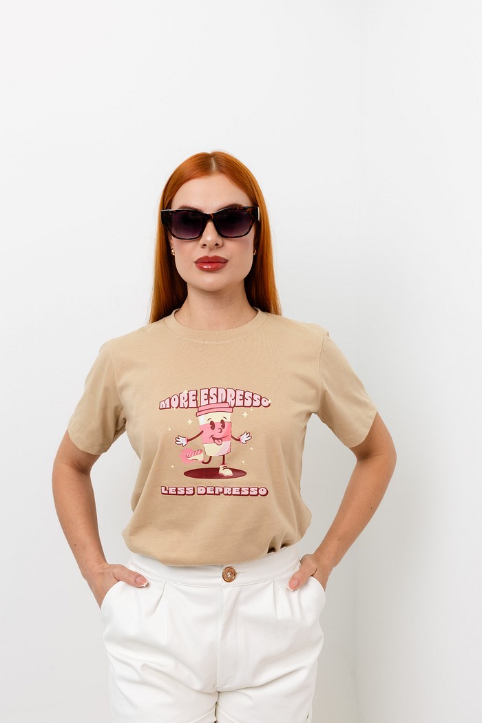 T-shirt More Espresso