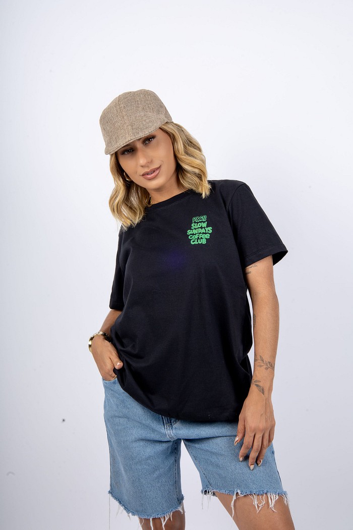 T-shirt Slow Sundays Coffee Club