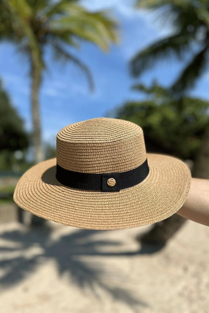 Chapéu Dobrável Bege