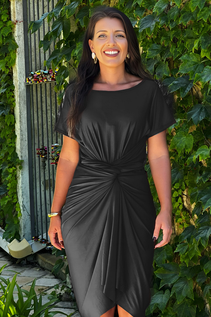 Vestido Grécia preto