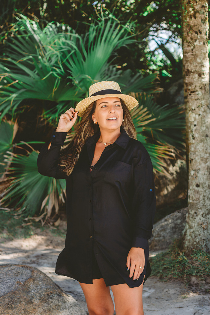 Chemise & Shorts preta