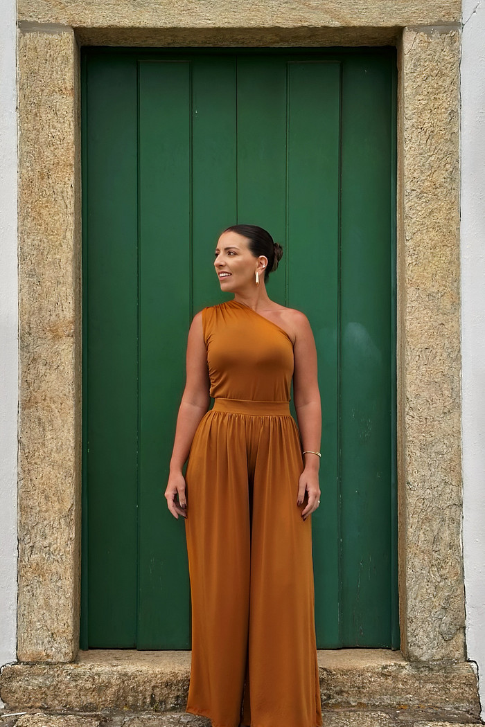 Conjunto  calça e blusa basic sierra