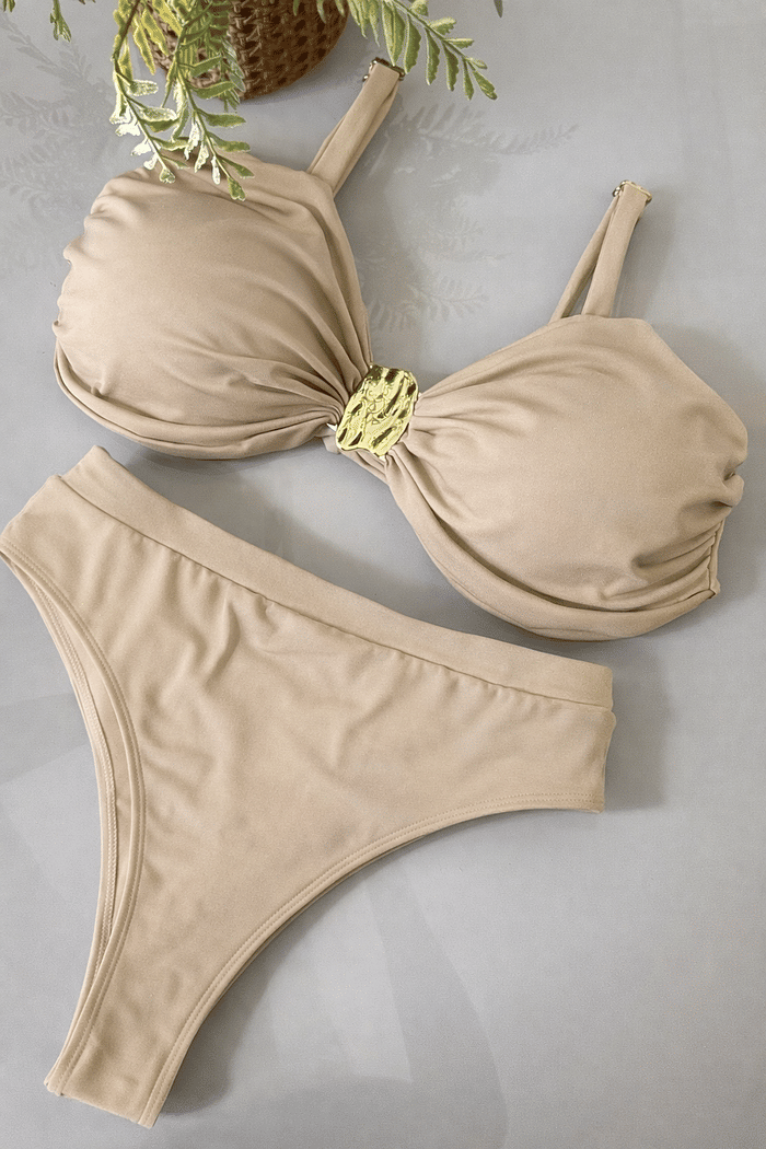 KIT calça macacão areia