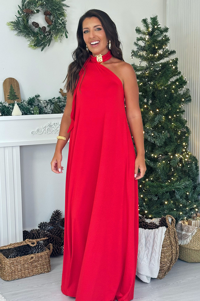 Vestido Melina vermelho