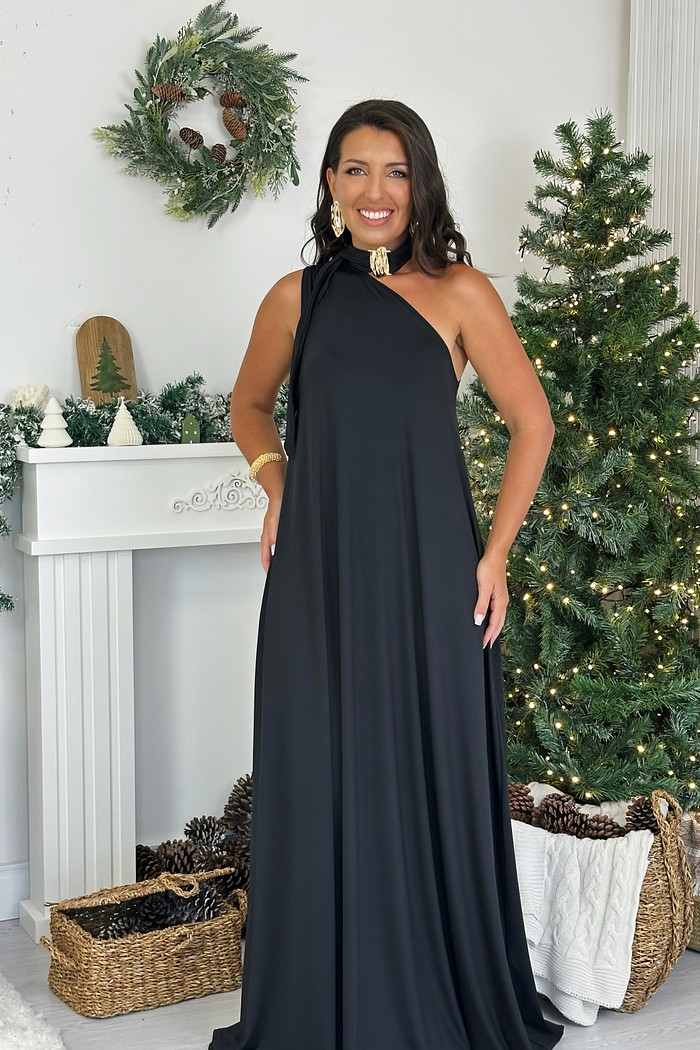 Vestido Melina preto