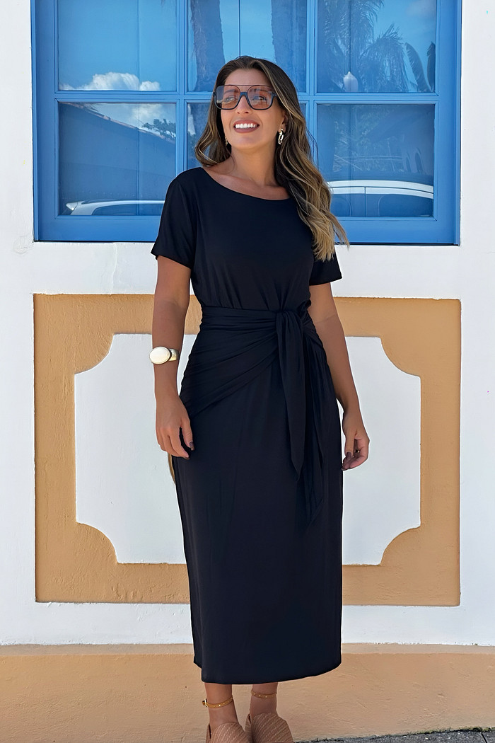 Vestido Basiquinho preto