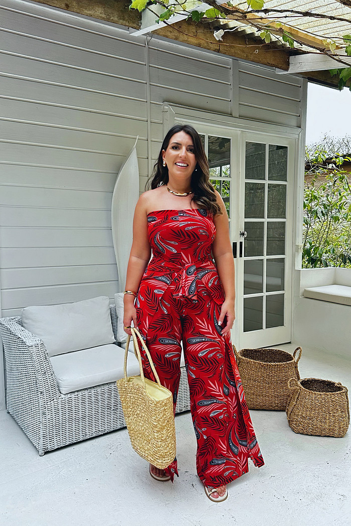 Conjunto Calça Macacão & Top Arabesco