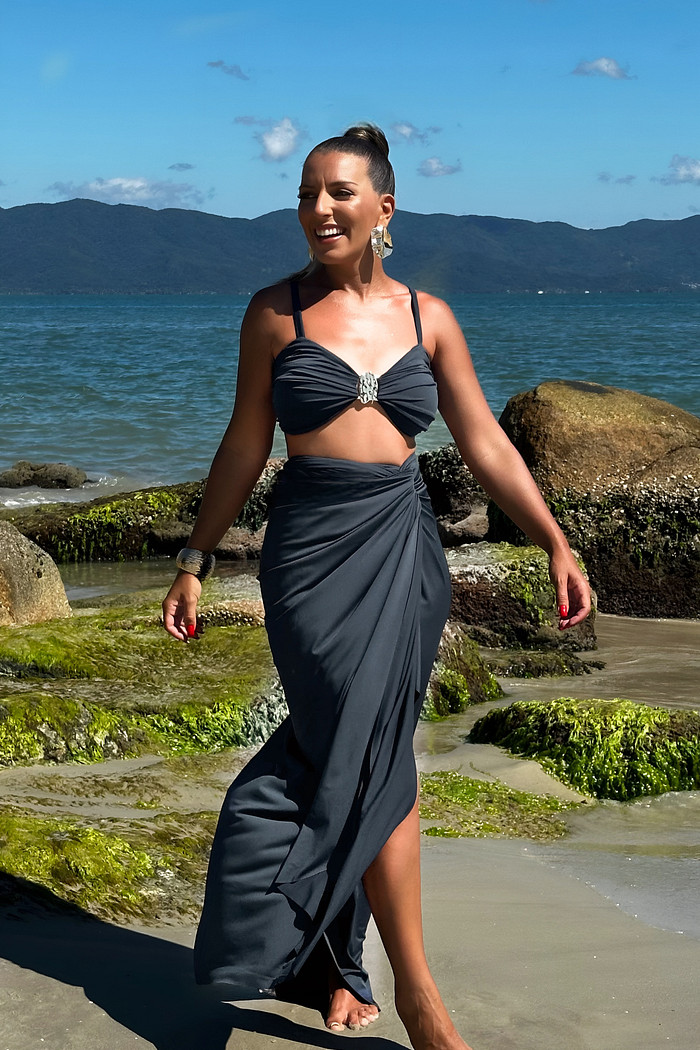 KIT saída 1001 formas longa preto