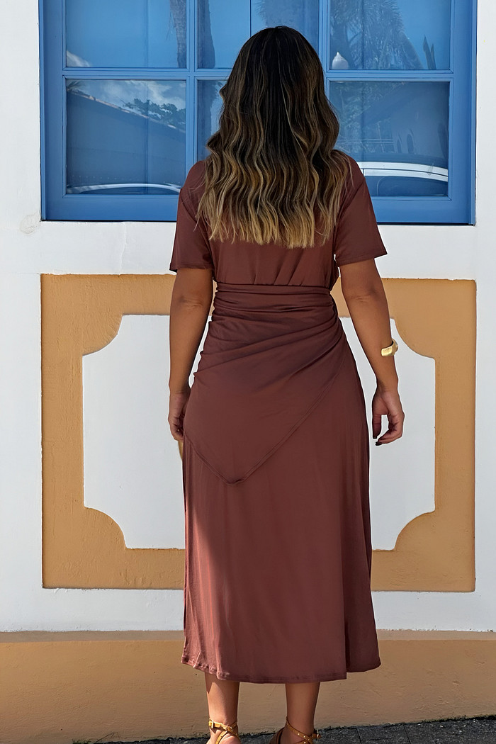 Vestido Basiquinho  MARROM