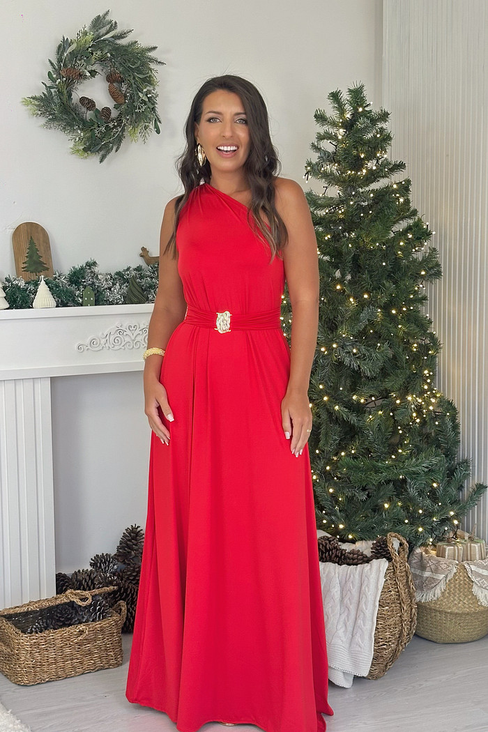 Vestido Melina vermelho