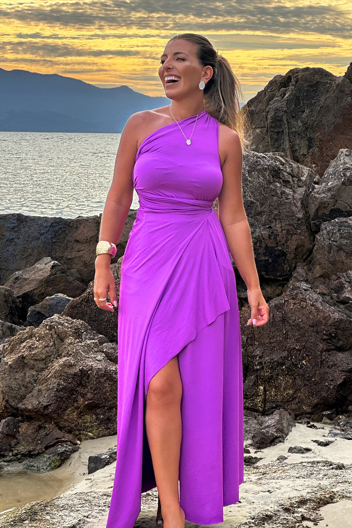 Saída 1001 formas longa violeta