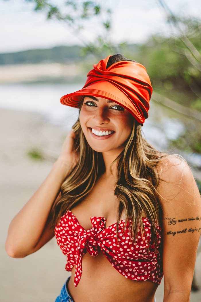 Viseira Turbante  Ferrugem